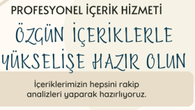 özgün içerikler üreterek sitenizi üst sıralara taşıyorum