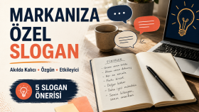 markanıza özel akılda kalıcı sloganlar yazarım