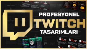 Aradığın Twitch Tasarım Paketi Burada!