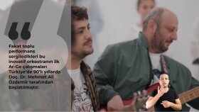 İşitme Engelliler Orkestrası feat Barabar'a İşaret Dili