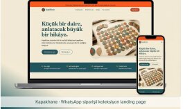 Kapakhane - Ürün Tanıtım ve WhatsApp Sipariş Sitesi