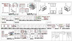 3D Makine tasarımlarının 2D Proje ve Teknik Resimleri