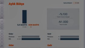 profesyonel excel dashboard panelleri hazırlarım