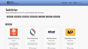 Aktürk Sanayi Web Arayüz Tasarımı