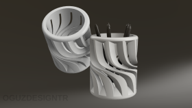 Modern Spiral Kalemlik