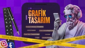 sosyal medyan için etkileyici tasarımlar üretiyorum