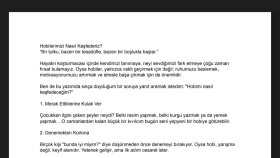 Hobilerimizi Nasıl Keşfederiz? 
