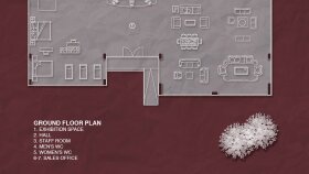 Monochrome Architecture Floor Plan