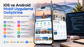 iOS ve Android mobil uygulamanızı geliştirebilirim