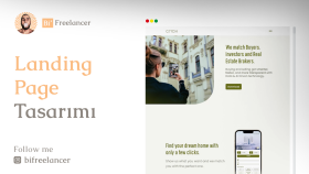 Catchi App Açılış Sayfası Tasarımı
