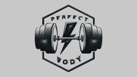 PERFECT GYM CENTER LOGO