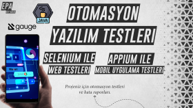 projelerinize web ve mobil test otomasyonu yazabilirim