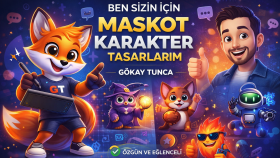 markanız için eğlenceli ve akılda kalıcı maskot tasarlarım