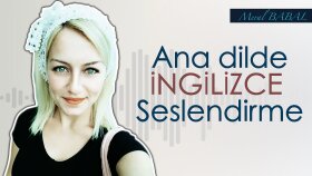 ana dilde ingilizce ve diğer dillerde seslendirme sunarım