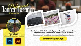 dikkat çekici ve anlaşılır banner tasarımları yapabilirim