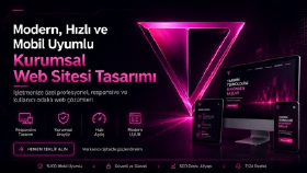 Modern, Hızlı ve Mobil Uyumlu Kurumsal Web Sitesi Tasarımı