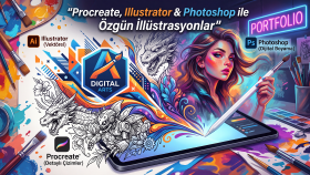 profesyonel illüstrasyonlar ve özgün karakterler tasarlarım