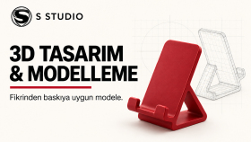 fikrinizi 3D baskıya uygun STL modele dönüştürebilirim