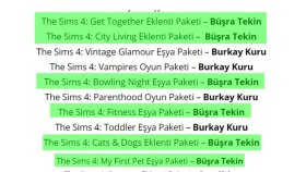 The Sims 4 Oyun Çevirisi ve Yerelleştirmesi