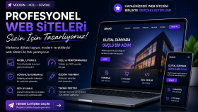 mobil ve seo uyumlu profesyonel web sitesi geliştiririm