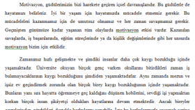 Motivasyon