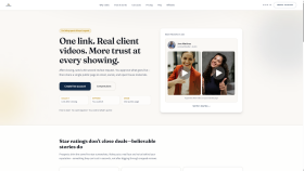 AgentKred – Videolu Sosyal Kanıt Web Uygulaması