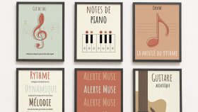Eğitici Dijital Poster Seti Çalışması 2 (inowhat-etsy)