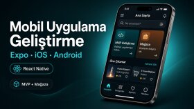 Expo ile iOS ve Android uygulamanızı geliştiririm