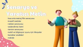 her türde yaratıcı metin ve senaryo yazabilirim