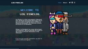 Lospixelos.com NFT-Konsept Web Sitesi