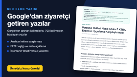 SEO uyumlu blog yazısı ve web sitesi içeriği yazarım