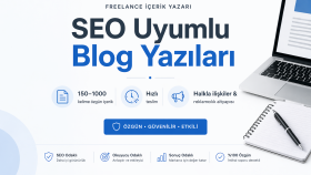 SEO uyumlu, özgün ve akıcı blog yazıları hazırlıyorum