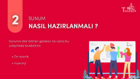 Sunum Nasıl Hazırlanmalı ?