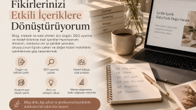 özgün ve akıcı blog yazıları ve metinler hazırlarım