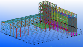 tekla programı ile 3d model ve imalat resimleri hazırlarım