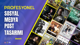 sosyal medyanız için tasarımlar yapabilirim