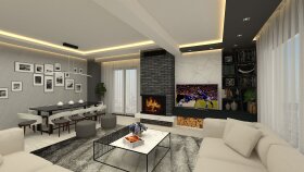 İÇ MİMARİ SALON TASARIMI