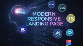 Mordern, Kullanıcı Dostu ve Responsive Landing Page