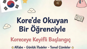 başlangıç seviyesinde Korece dersleri veririm