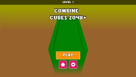 Combine Cubes 2048+ WebGL