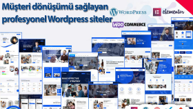 Müşteri dönüşümü için profesyonel Wordpress web siteleri
