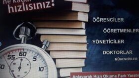hızlı okuma antrenörünüz olurum