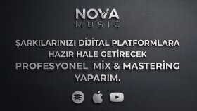 şarkılarınıza stüdyo kalitesinde mix ve mastering yaparım