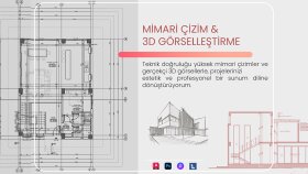 mimari teknik çizim ve görselleştirme yaparım