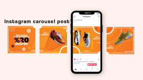 Instagram carousel post