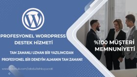 wordress tema kurulumu ve destek hizmeti sunarım