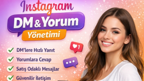 İnstagram alanında sanal asistanlık yapıyorum