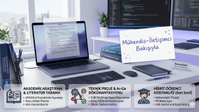 teknik proje ve akademik araştırma asistanlığı sağlarım
