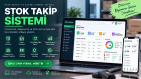 stok takip ve yönetim sistemi geliştiririm