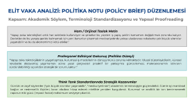 Stratejik Rapor ve Metin Düzenleme